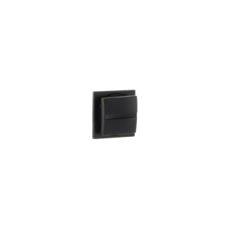 Atlantic Forme Concealed Rose WC Turn Square - Matt Black - Image 2
