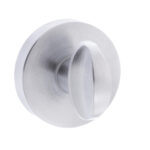 Atlantic CleanTouch Anti-Bac WC Turn and Release on Minimal Round Rose - Satin Chrome