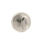 Atlantic Forme WC Turn and Release on Minimal Round Rose - Satin Nickel