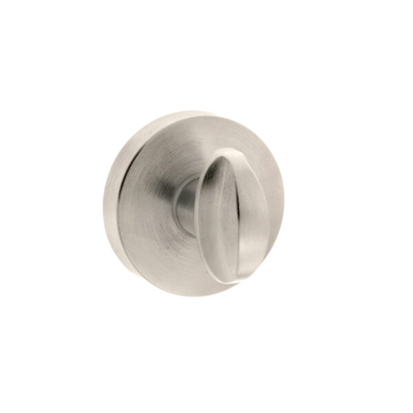 Atlantic Forme WC Turn and Release on Minimal Round Rose - Satin Nickel