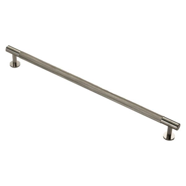 Carlisle Brass Knurled Cabinet Pull Handle 320mm C/C - Satin Nickel