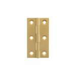 Atlantic Millhouse Brass Cabinet Butt Hinges 64mm x 35mm x 2mm - Polished Chrome