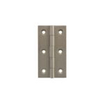 Atlantic Millhouse Brass Cabinet Butt Hinges 50mm x 28mm x 2mm - Matt Black