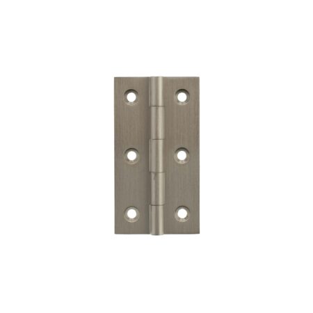 Atlantic Millhouse Brass Cabinet Butt Hinges 50mm x 28mm x 2mm - Matt Black