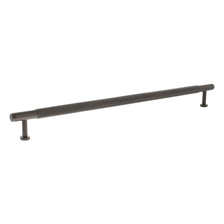 Atlantic Millhouse Brass Eiffel Knurled T-Bar Cabinet Pull Handle 320mm - Urban Dark Bronze
