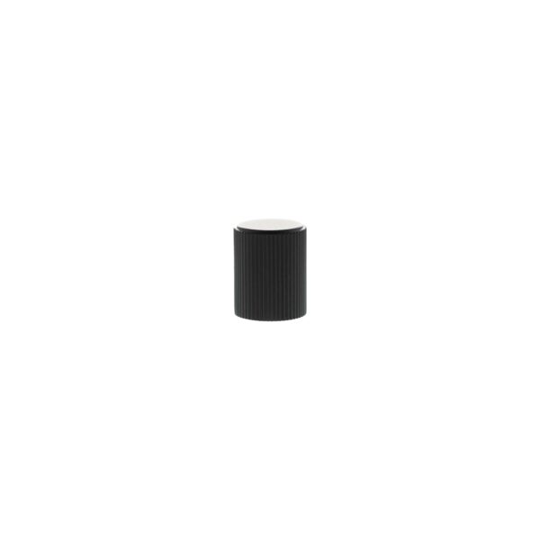 Atlantic Millhouse Brass Battersea Linear Cylinder Cabinet Knob Handle - Matt Black