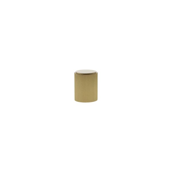 Atlantic Millhouse Brass Battersea Linear Cylinder Cabinet Knob Handle - Satin Brass