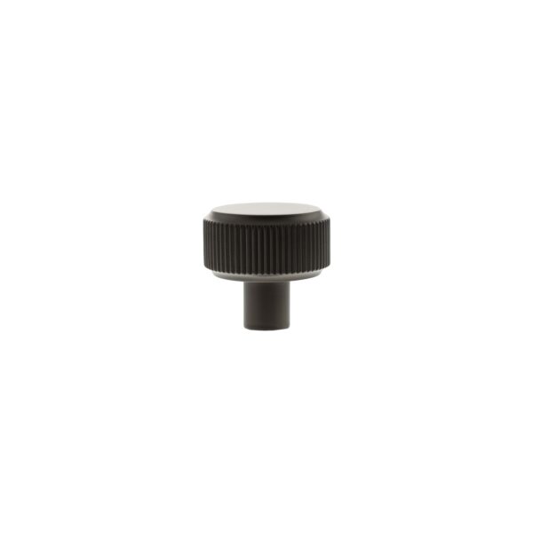 Atlantic Millhouse Brass Battersea Linear Round Cabinet Knob Handle - Urban Dark Bronze