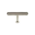 Atlantic Millhouse Brass Battersea Linear T-Bar Cabinet Knob Handle - Satin Nickel