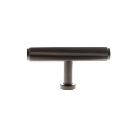 Atlantic Millhouse Brass Battersea Linear T-Bar Cabinet Knob Handle - Urban Dark Bronze