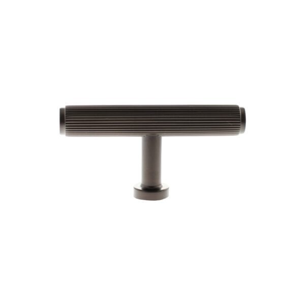 Atlantic Millhouse Brass Battersea Linear T-Bar Cabinet Knob Handle - Urban Dark Bronze