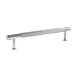 Atlantic Millhouse Brass Battersea Linear T-Bar Cabinet Pull Handle 160mm - Polished Chrome