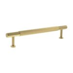 Atlantic Millhouse Brass Battersea Linear T-Bar Cabinet Pull Handle 160mm - Satin Brass