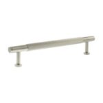 Atlantic Millhouse Brass Battersea Linear T-Bar Cabinet Pull Handle 160mm - Satin Nickel