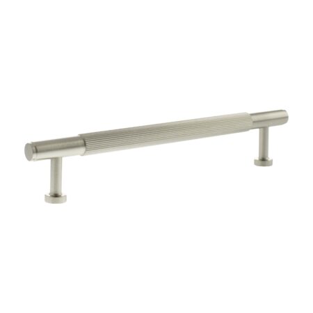 Atlantic Millhouse Brass Battersea Linear T-Bar Cabinet Pull Handle 160mm - Satin Nickel
