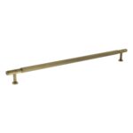 Atlantic Millhouse Brass Battersea Linear T-Bar Cabinet Pull Handle 320mm - Antique Brass