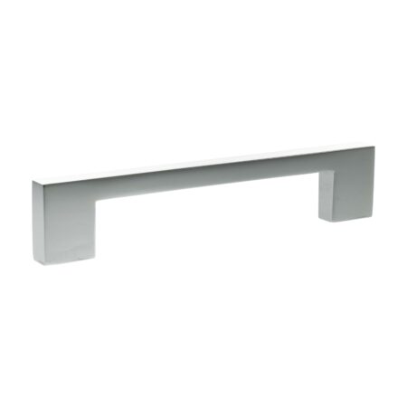 Atlantic Millhouse Brass Empire Slim Cabinet Pull Handle 128mm - Polished Chrome