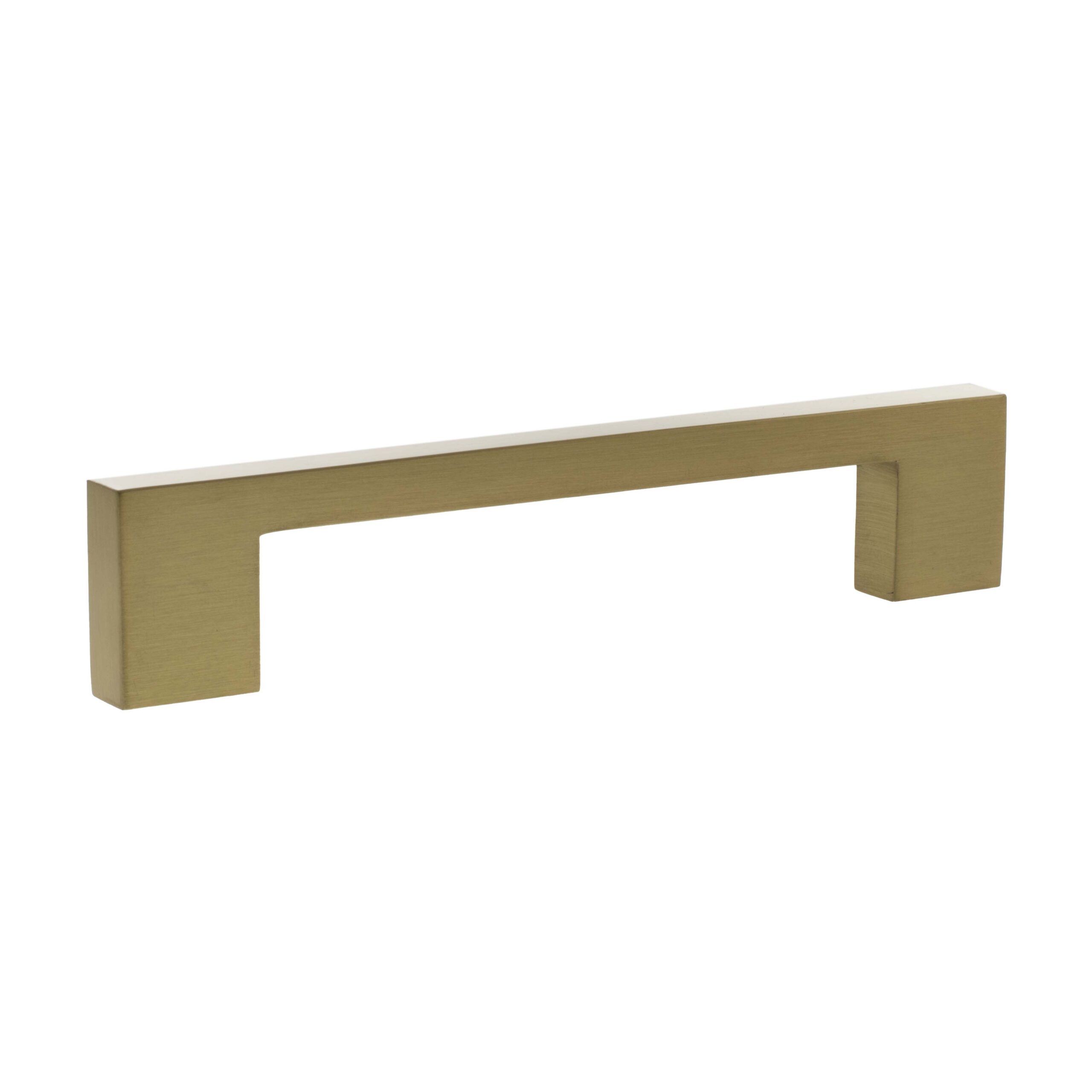 MHCN17128SB_MILLHOUSE20BRASS20EMPIRE20SLIM20CABINET20PULL20HANDLE20128MM_SATIN20BRASS_LR.jpg Atlantic Millhouse Brass Empire Slim Cabinet Pull Handle 128mm - Satin Brass - Image 1