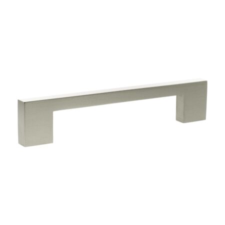 Atlantic Millhouse Brass Empire Slim Cabinet Pull Handle 128mm - Satin Nickel