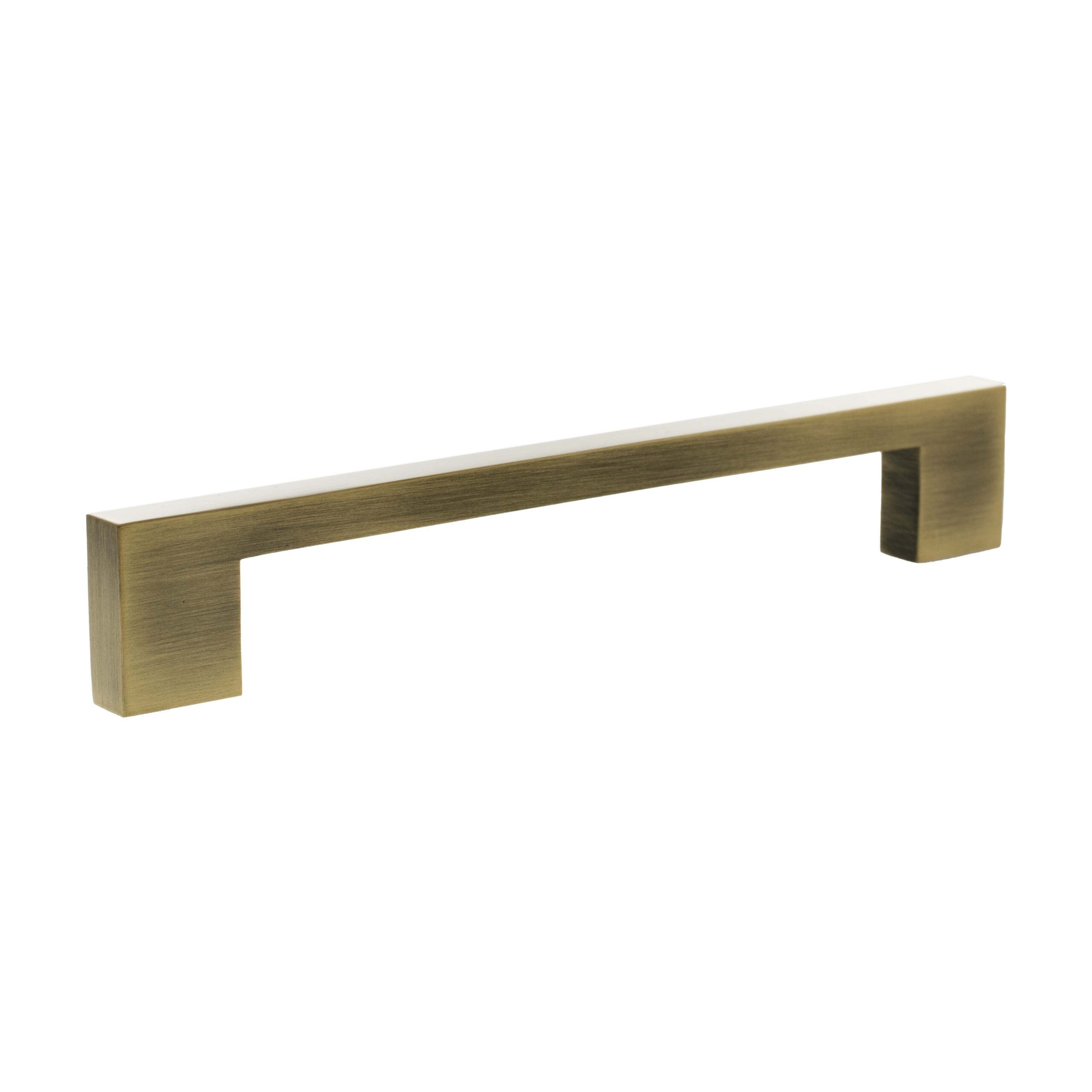 MHCN17160AB_MILLHOUSE20BRASS20EMPIRE20SLIM20CABINET20PULL20HANDLE20160MM_ANTIQUE20BRASS_LR.jpg Atlantic Millhouse Brass Empire Slim Cabinet Pull Handle 160mm - Antique Brass - Image 1