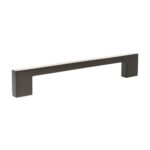 Atlantic Millhouse Brass Empire Slim Cabinet Pull Handle 160mm - Urban Dark Bronze