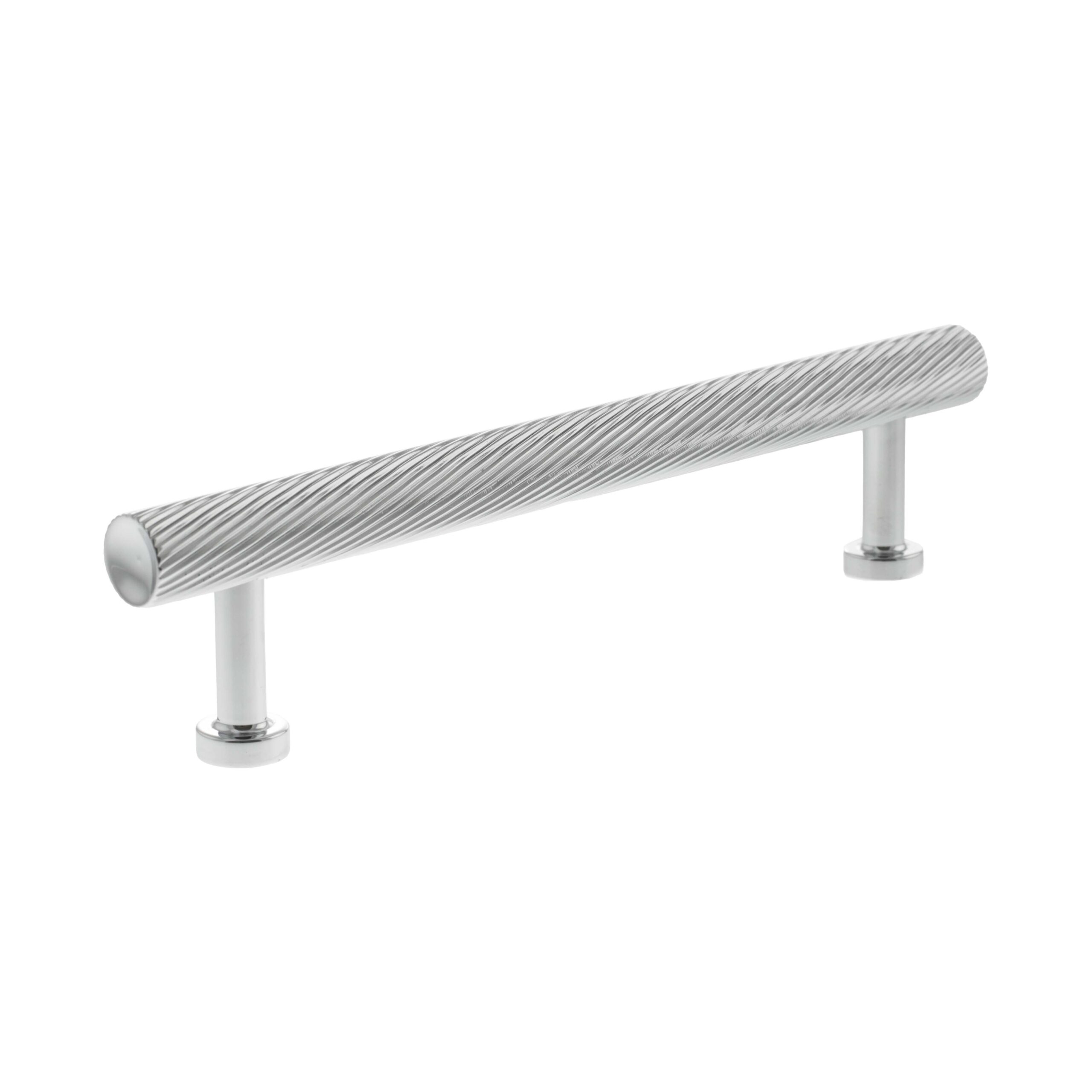 MHCS17128PC_MILLHOUSE20BRASS20PADDINGTON20SPIRAL20T-BAR20CABINET20PULL20HANDLE20128MM_POLISHED20CHROME_LR.jpg Atlantic Millhouse Brass Paddington Spiral T-Bar Cabinet Pull Handle 128mm - Polished Chrome - Image 1