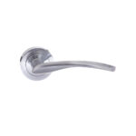 Atlantic STATUS Arizona Lever Door Handle on Round Rose - Satin Chrome
