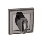 Atlantic STATUS WC Turn and Release on Square Rose - Black Nickel