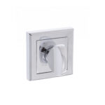 Atlantic STATUS WC Turn and Release on Square Rose - Polished Chrome