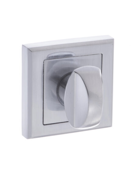 Atlantic STATUS WC Turn and Release on Square Rose - Satin Chrome