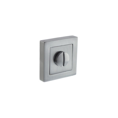 Atlantic STATUS WC Turn and Release on S4 Square Rose - Satin Chrome