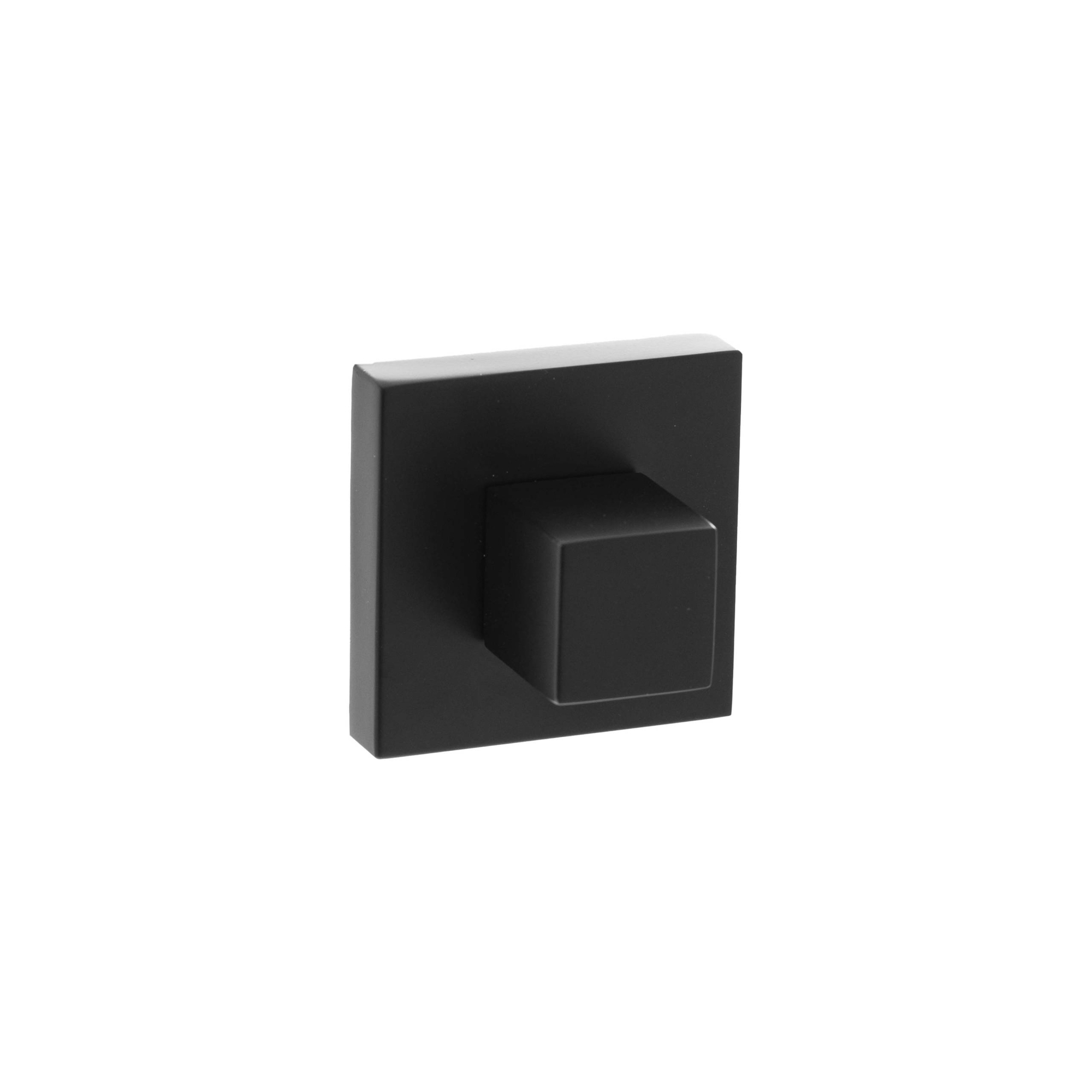SPWCMB.jpg Atlantic Senza Pari WC Turn and Release on Minimal Square Rose - Matt Black - Image 1