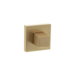 Atlantic Senza Pari WC Turn and Release on Minimal Square Rose - Satin Brass