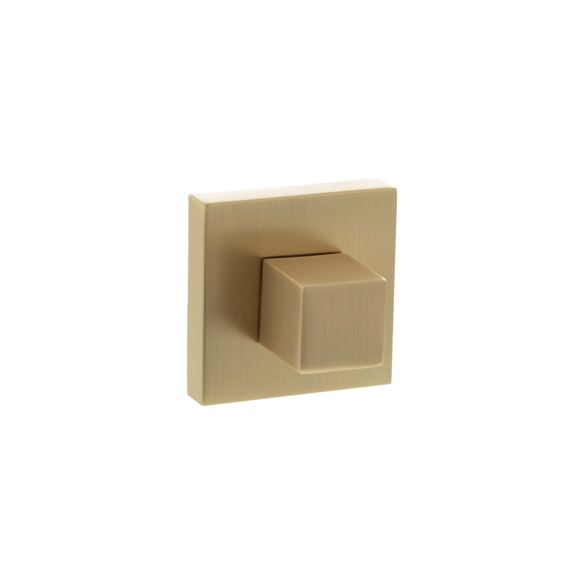 SPWCSB.jpg Atlantic Senza Pari WC Turn and Release on Minimal Square Rose - Satin Brass - Image 1