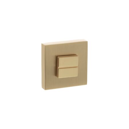 Atlantic Senza Pari WC Turn and Release on Minimal Square Rose - Satin Brass - Image 2