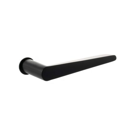 Atlantic Tupai Rapido 5S Line Torrao Lever Door Handle on Concealed Round Rose - Pearl Black
