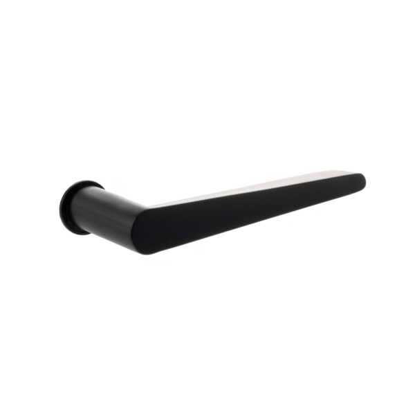 Atlantic Tupai Rapido 5S Line Torrao Lever Door Handle on Concealed Round Rose - Pearl Black