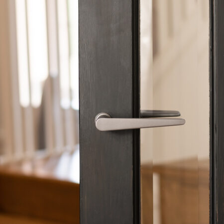 Atlantic Tupai Rapido 5S Line Torrao Lever Door Handle on Concealed Round Rose - Pearl Nickel - Image 2
