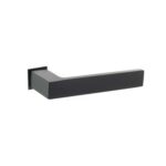 Atlantic Tupai Rapido RetaLine Rillo Lever Door Handle on Concealed Square Rose - Pearl Black