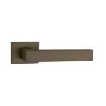Atlantic Tupai Rapido RetaLine Rillo Lever Door Handle on Long Rose - Titanium