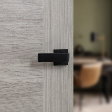 Atlantic Tupai Rapido CurvaLine Turis Lever Door Handle on Square Rose - Titanium - Image 2