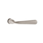 Atlantic Tupai Rapido CurvaLine Adra Lever Door Handle on Concealed Round Rose - Pearl Nickel