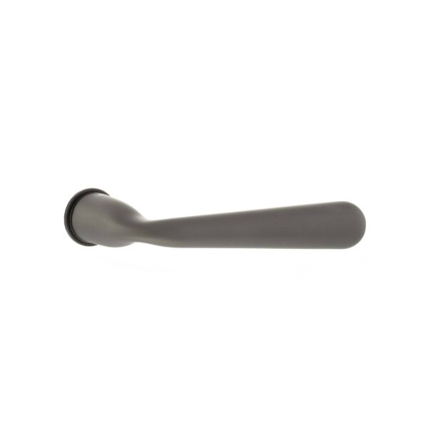 Atlantic Tupai Rapido CurvaLine Adra Lever Door Handle on Concealed Round Rose - Titanium