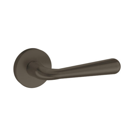 Atlantic Tupai Rapido CurvaLine Adra Lever Door Handle on Round Rose - Titanium