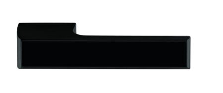 Atlantic Tupai Rapido VersaLine Tobar Lever Door Handle on Long Rose - (Without Decorative Plate) - Pearl Black