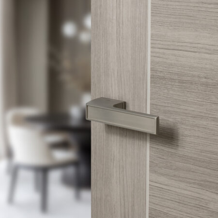 Atlantic Tupai Rapido VersaLine Tobar Lever Door Handle on Long Rose - (Without Decorative Plate) - Pearl Nickel - Image 2