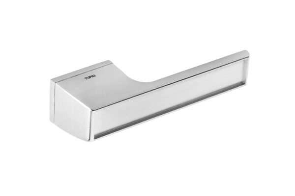 Atlantic Tupai Rapido VersaLine Tobar Lever Door Handle on Long Rose - (Without Decorative Plate) - Satin Chrome