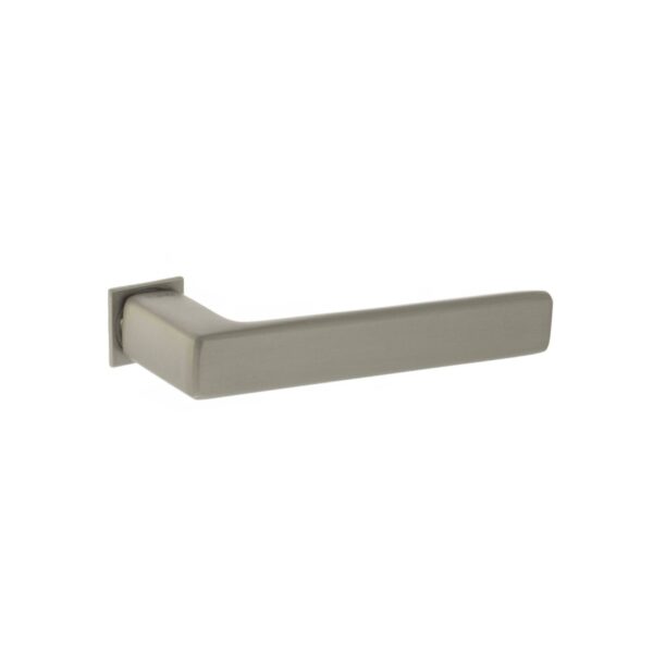 Atlantic Tupai Rapido 5S Line Portel Lever Door Handle on Concealed Square Rose - Pearl Nickel