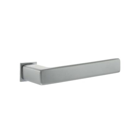 Atlantic Tupai Rapido 5S Line Portel Lever Door Handle on Concealed Square Rose - Satin Chrome
