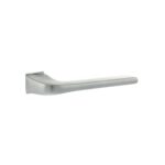 Tupai Rapido 5S Line Canha Lever Door Handle on Concealed Square Rose - Satin Chrome